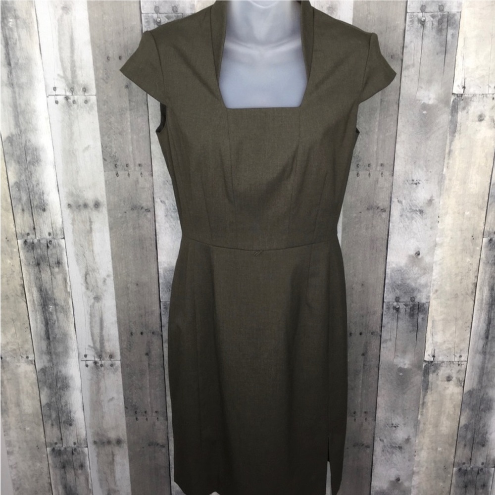 ANTONIO MELANI army green career dress